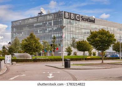 17 September 2015: Glasgow, Scotland - BBC Scotland Heaquarters.