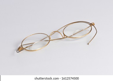 1700s Ben Franklin Bifocals Glod Frame