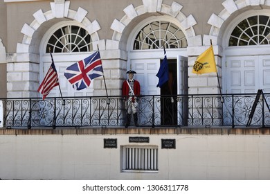 1/7/19 Charleston South Carolina The Front Of The Colonial Customs House