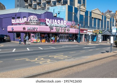 17th April 2021 Great Yarmouth Golden Mile Amusement Arcades Still Partially Closed Due To Covid