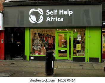 17th December 2019, Dublin, Ireland.  Self Help Africa Charity Store In Capel Street, Dublin,  A Leading International Development Charity, Dedicated To Ending Hunger And Poverty In Rural Africa.