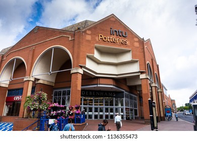 17th - July - 2018 - Hanley, Stoke On Trent, Staffordshire, Marks And Spencer On The High Street Hanley, Stoke