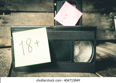 18+ Movie Rating On A Video Tape