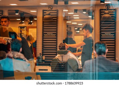 48 Istanbul Barber Shop Images, Stock Photos & Vectors | Shutterstock