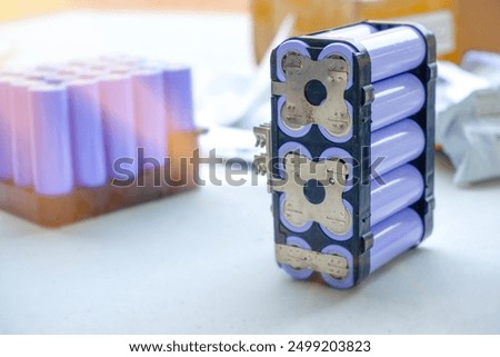 18650 battery in socket pack 