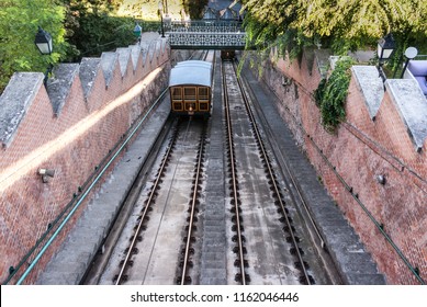 1870 Budapest Castle Hill Funicular In Budapest  Hungary