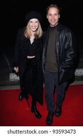 18FEB98:  Actor CHAD LOWE & Wife HILARY SWANK At The Premiere Of 