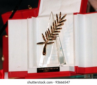 18MAY97:  PALME D'OR AWARD At The 1997 Cannes Film Festival.