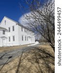 18th Century New England Meetinghouse in Vermont