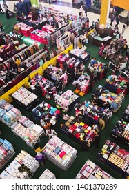 19 May 2019: Kota Kinabalu, Sabah, Malaysia-People Shopping For Hari Raya Preparation In 1Borneo Shopping Mall, Kota Kinabalu, Sabah, Malaysia