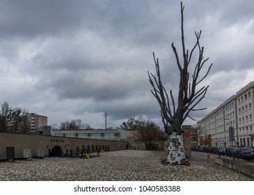 19 November 2017:  Pawiak Prison Museum In Warsaw, Poland