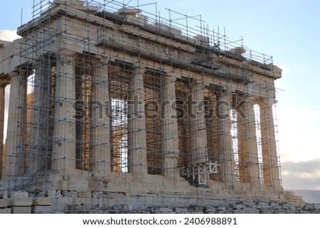 19.	Parthenon, parthenon, parthenon, Doric, Pendelic marble, Acropolis, Athens, Athens
