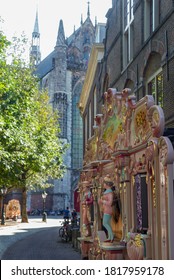 19 September 2020, Leiden, Netherlands, Traditional Dutch Festival “Leidse Draaiorgeldag” Centre Of The City Was Flooded With Music From Barrel Organ