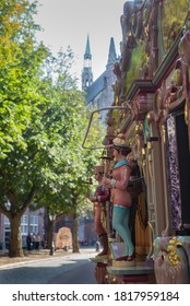 19 September 2020, Leiden, Netherlands, Traditional Dutch Festival “Leidse Draaiorgeldag” Centre Of The City Was Flooded With Music From Barrel Organ