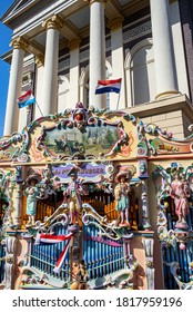 19 September 2020, Leiden, Netherlands, Traditional Dutch Festival “Leidse Draaiorgeldag” Centre Of The City Was Flooded With Music From Barrel Organ