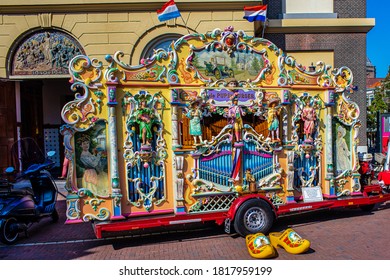 19 September 2020, Leiden, Netherlands, Traditional Dutch Festival “Leidse Draaiorgeldag” Centre Of The City Was Flooded With Music From Barrel Organ