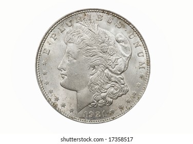 1921 Morgan Silver Dollar