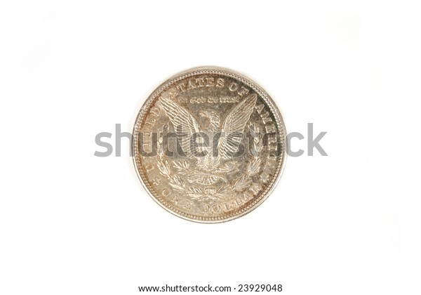 1921 Us Silver Dollar Tails Side Stock Photo 23929048 | Shutterstock