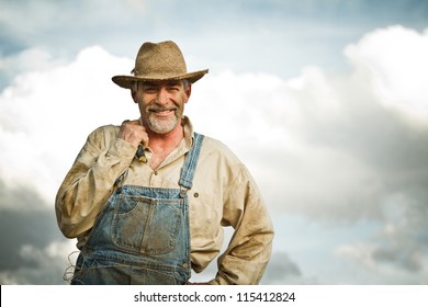 1930s Farmer Smiling At The Camera