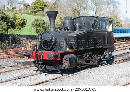 A 1933 German steam train at Downpatrick Railway Preservation Society