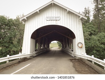 1933 Rochester Covered Bridge; Oregon