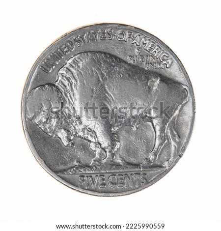 1937 USA Coin Buffalo Nickel