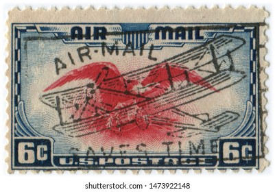 1938 US 6 Cent Air Mail Stamp