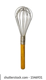 1940s Wire Whisk With Wood Handle