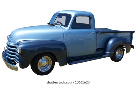 1948 Chevrolet Thriftmaster Truck isolated with clipping path