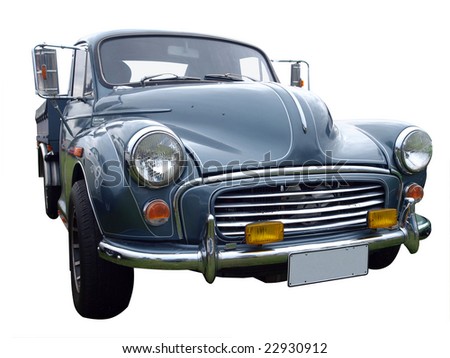 1959 Vintage Ute isolated with clipping path