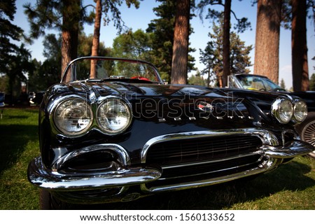 1960s Corvette Stingray on display in Bend Oregon