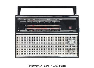 1960s Retro Radio Isolated Over White Stock Photo 1920944318 | Shutterstock