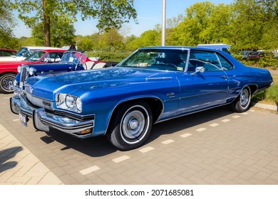 1973 Buick LeSabre Custom Classic Car On The Parking Lot In Rosmalen, The Netherlands - May 8, 2016