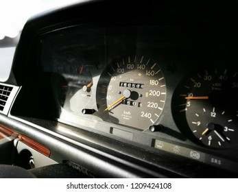 1990s Car Speedometer