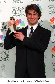 19JAN97:  Actor TOM CRUISE At The Golden Globe Awards.       Please Credit: Pix: JEAN CUMMINGS