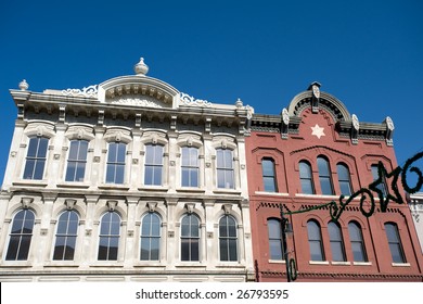 19th Century Buildings On Famous 6th Street, Austin, Texas