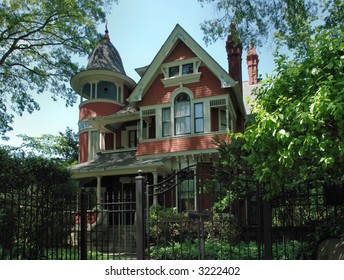 A 19th Century Victorian Style Home.