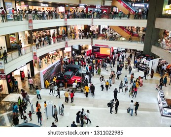 1st July 2018, New Delhi- Crowded Pacific Shopping Mall Of Tagore Garden On Weekends