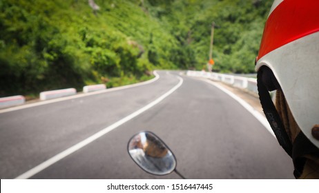 1st Person View, Riding Motorcycle.
Danang, Vietnam, Oct 2018.