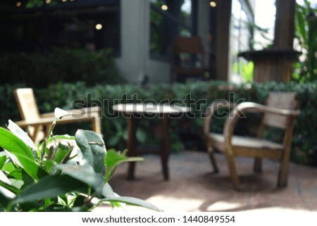 Similar – Image, Stock Photo Planting on the terrace
