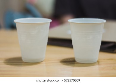 2 cup on a table