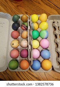 2 Dozen Dyed Easter Eggs 