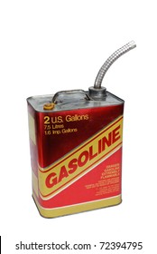 2 Gallon Gas Can With Pour Spout