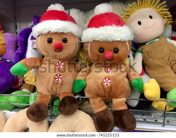 gingerbread man soft toy