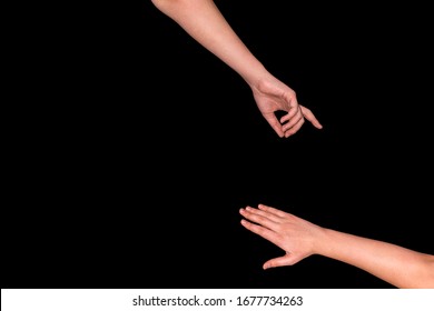 Two Hands Reaching Images Stock Photos Vectors Shutterstock