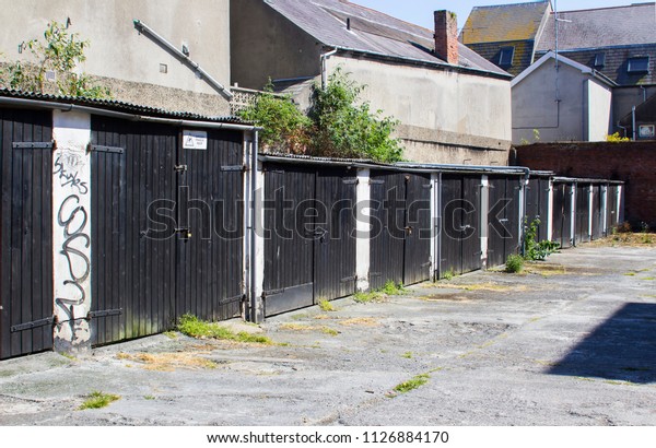 2 July 2018 Row Typical Lock Stock Photo Edit Now 1126884170