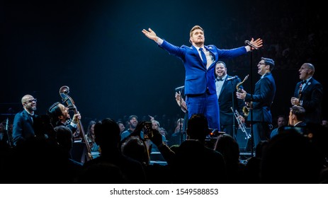 2 November 2019. Ziggo Dome, Amsterdam, The Netherlands. Concert Of Michael Bublé