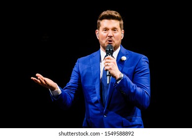 2 November 2019. Ziggo Dome, Amsterdam, The Netherlands. Concert Of Michael Bublé