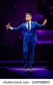 2 November 2019. Ziggo Dome, Amsterdam, The Netherlands. Concert Of Michael Bublé