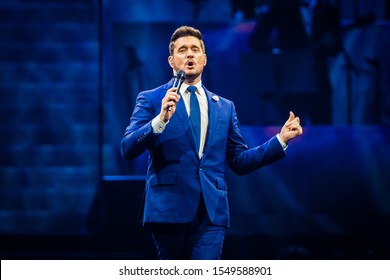 2 November 2019. Ziggo Dome, Amsterdam, The Netherlands. Concert Of Michael Bublé